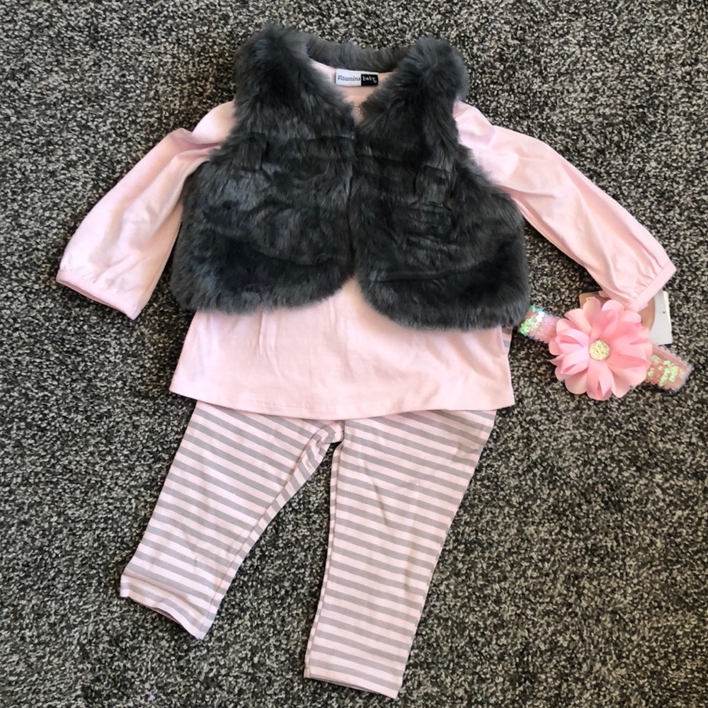 Girls 3 piece outfit